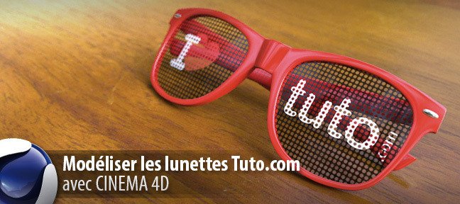 Modéliser des lunettes solaires en 3D