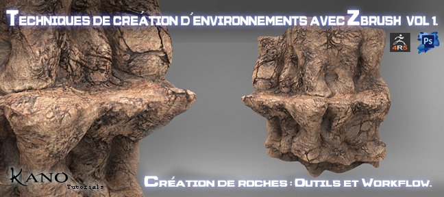 Techniques de création d'environnements avec Zbrush Vol1