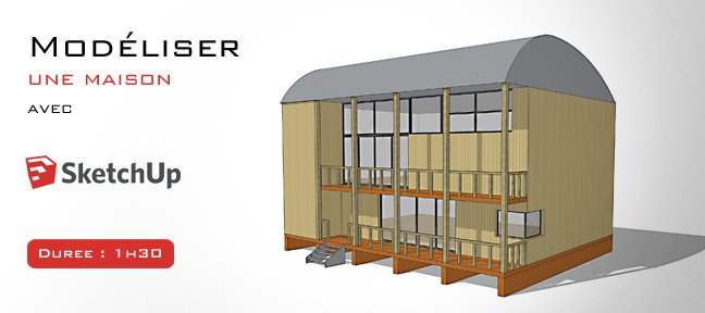 Créer une maison sur Sketchup