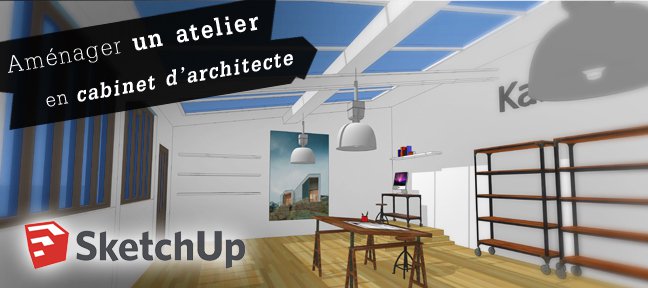 Sketchup : décoration d'intérieur