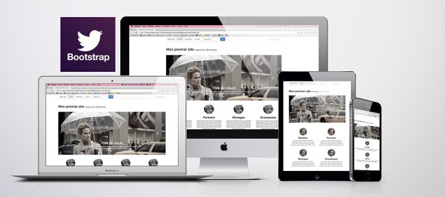 Intégration responsive d'une maquette Photoshop avec Bootstrap