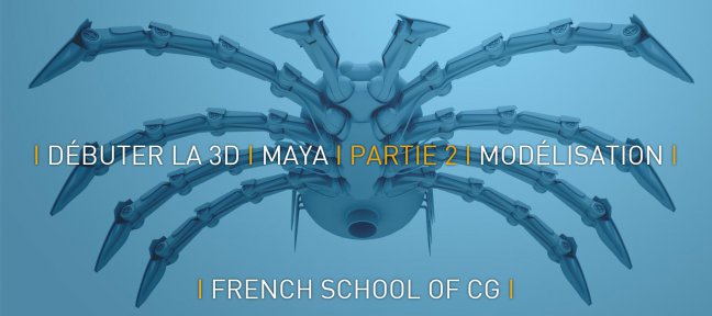 Débuter la 3D avec Maya, partie 2 : La modélisation