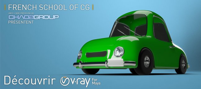 Gratuit : Découvrir V-Ray 3.0 pour Maya
