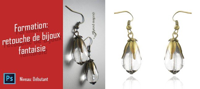 Formation : retouche de bijoux fantaisie sous Photoshop