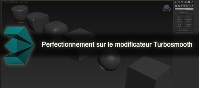 Gratuit 3ds Max : Comprendre le fonctionnement du Turbosmooth