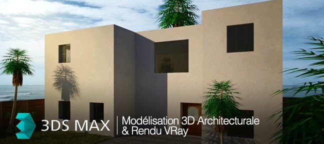 Modélisation 3D Architecturale et rendu VRay 3.0 dans 3ds Max 2015