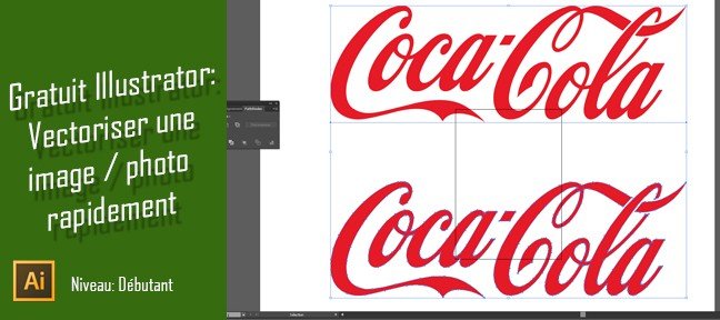 Gratuit Illustrator : Vectoriser une image ou photo rapidement
