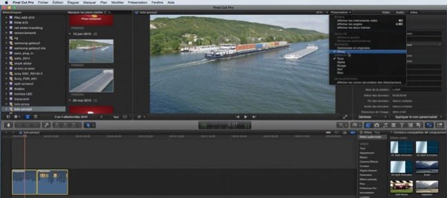 Comprendre les médias sous FCPX : originaux, optimisés et proxy