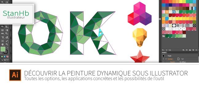 La Peinture dynamique avec Illustrator