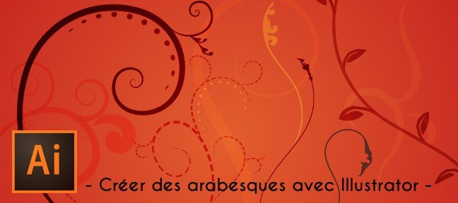 Créer des arabesques avec Illustrator