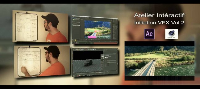 Initiation VFX - Volume 2 - Technique d'intégration : Compositing / 3D