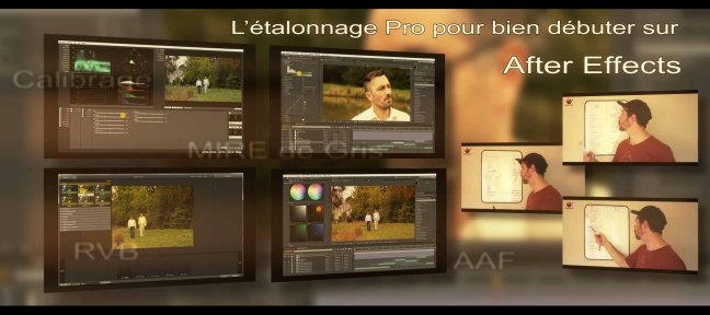 Les bases de l'étalonnage sur After Effects