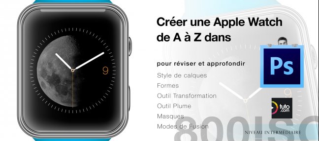 Créez une Apple Watch de A à Z dans Photoshop