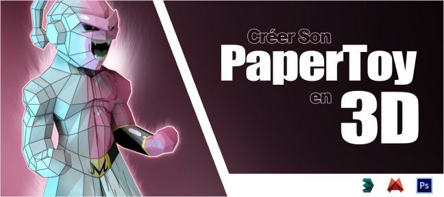 Créer son Paper Toy 3D Low Poly