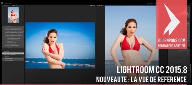 Gratuit Lightroom :  Vue de référence