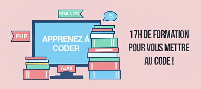 Apprendre les bases du HTML, CSS, Javascript et PHP en moins de 3 semaines !