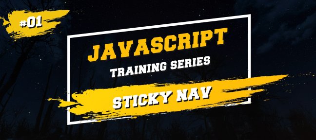Javascript Training Series : Fixer une navigation au scroll