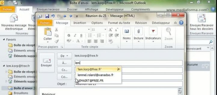 Outlook 2010 Tentative De Connexion En Cours