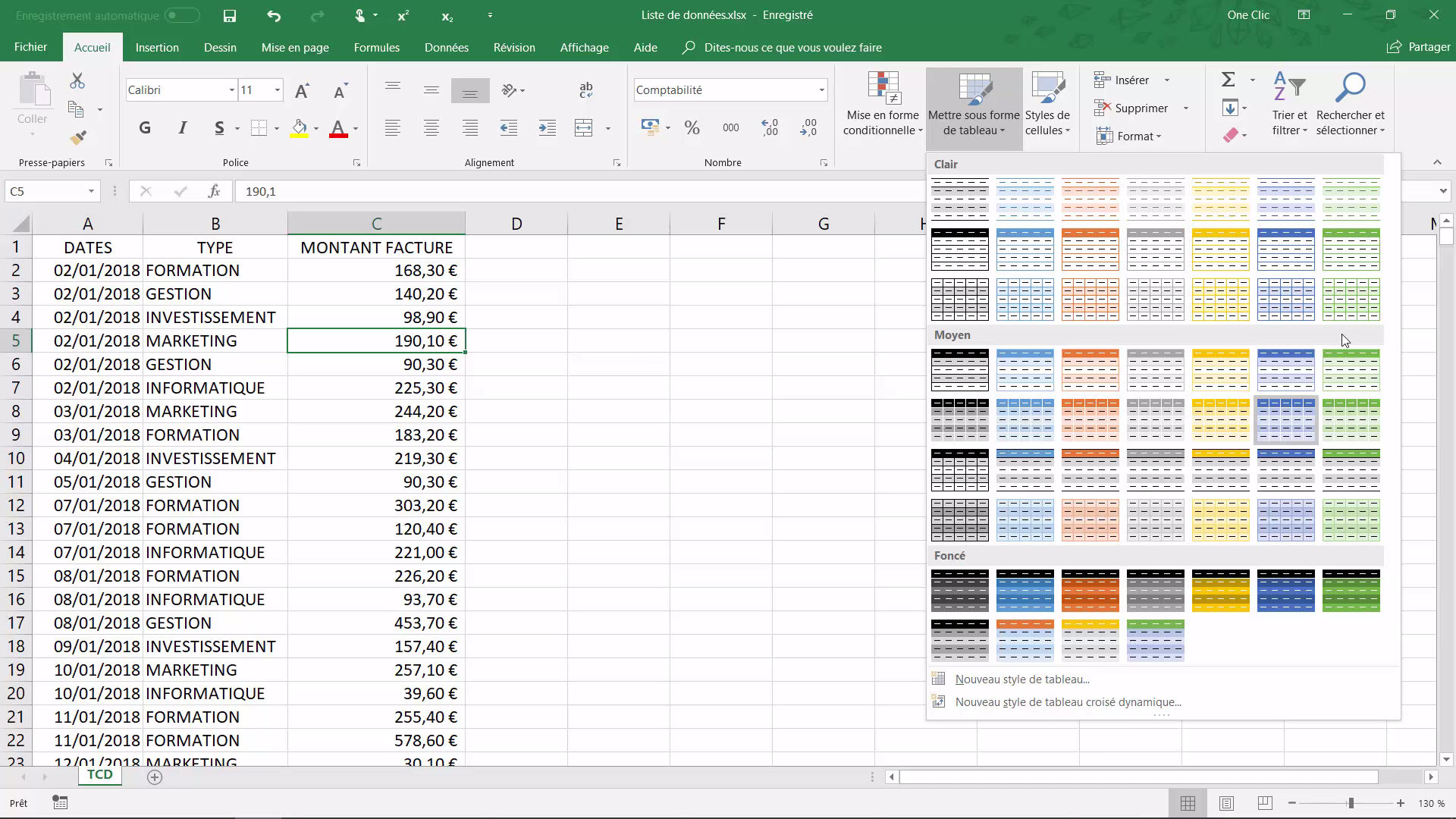 excel office 2019