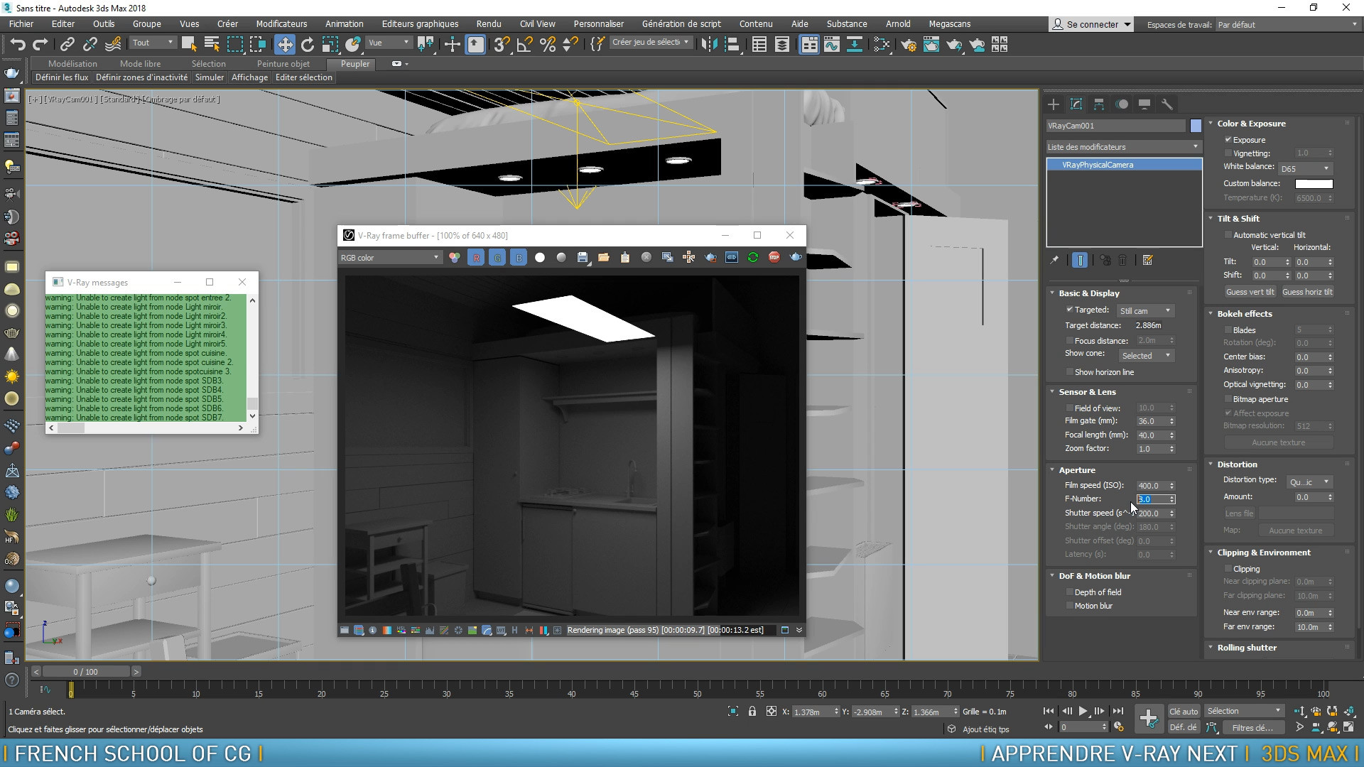  TUTO  Apprendre V Ray Next pour 3ds  Max  avec 3ds  Max  2022 