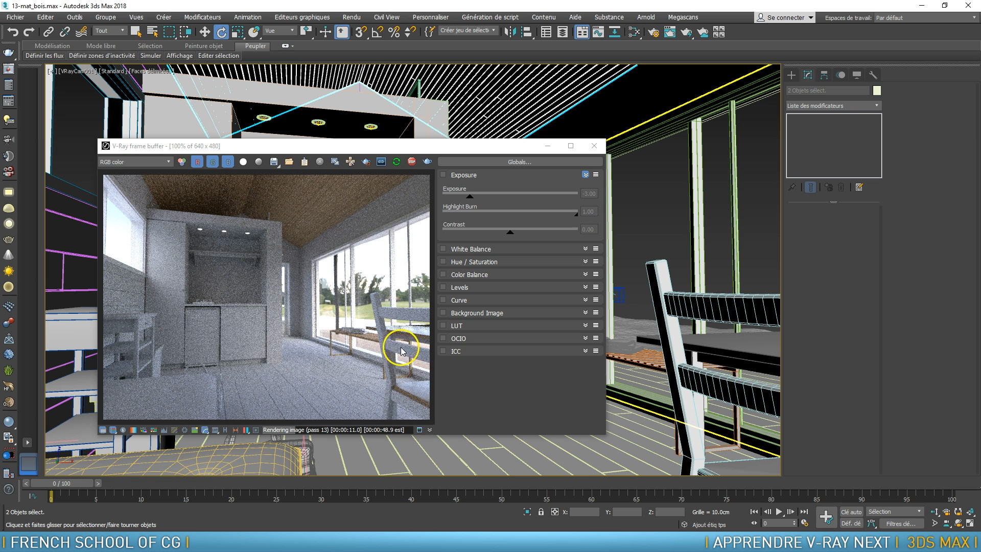  TUTO  Apprendre V Ray Next pour 3ds  Max  avec 3ds  Max  2022 