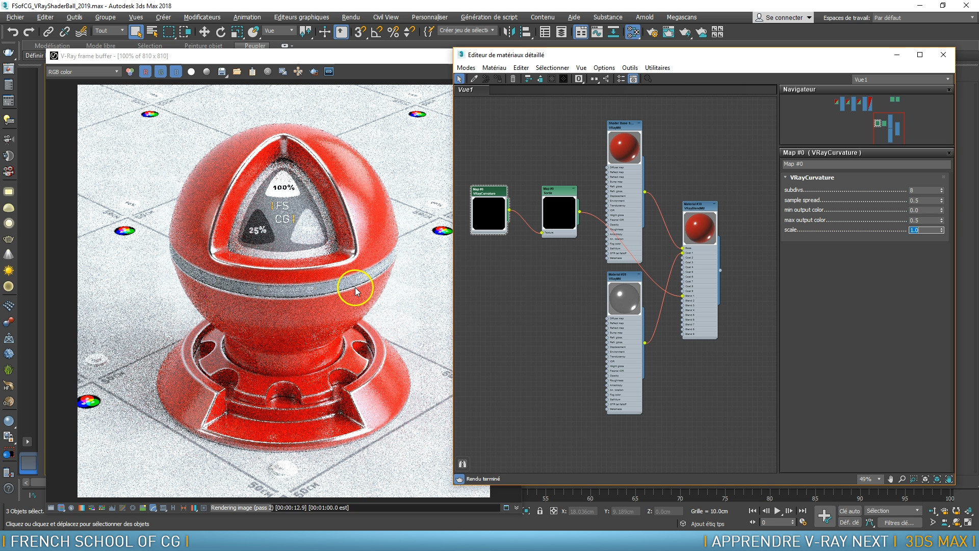  TUTO  Apprendre V Ray Next pour 3ds  Max  avec 3ds  Max  2022 