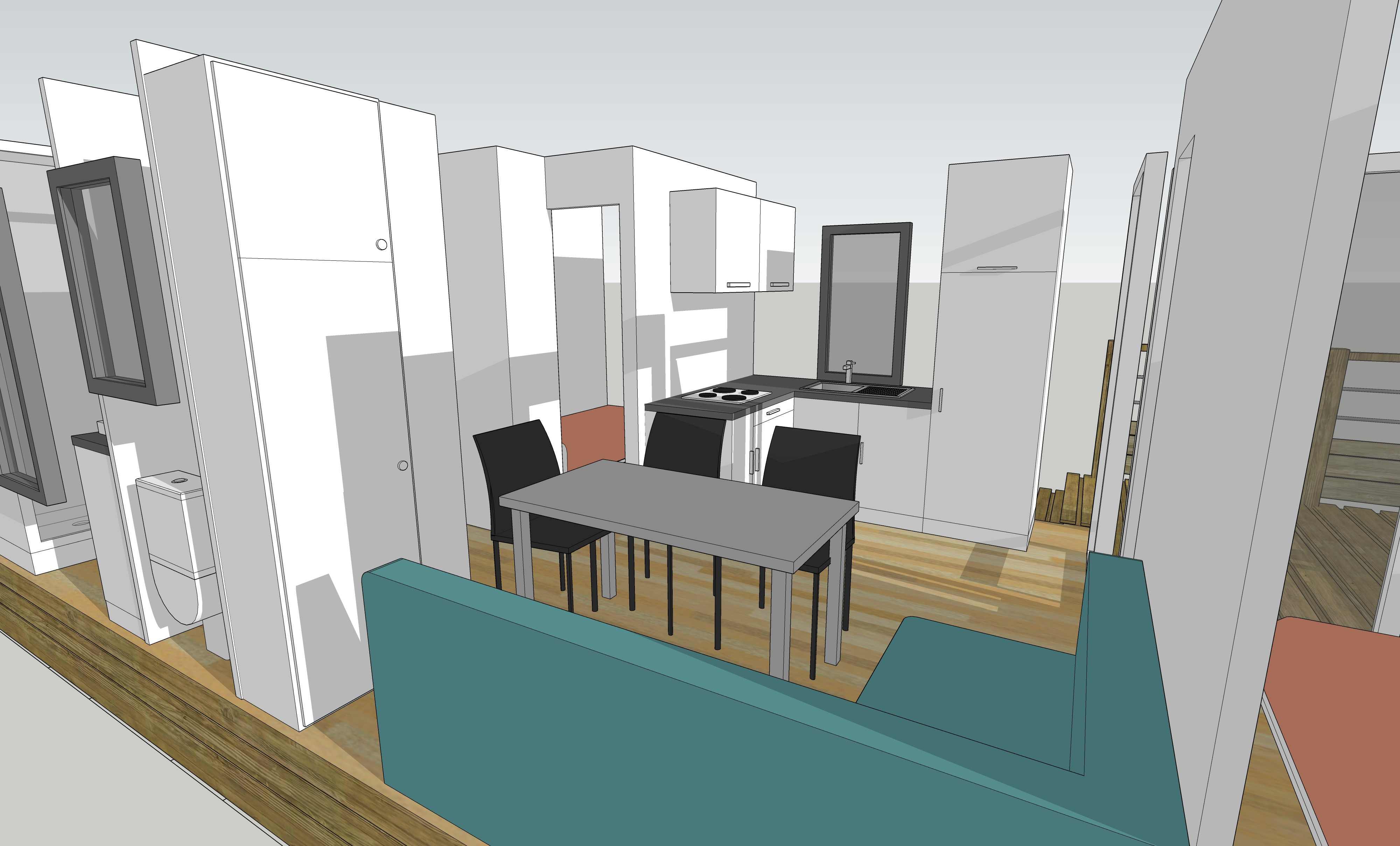 готовые интерьеры в sketchup