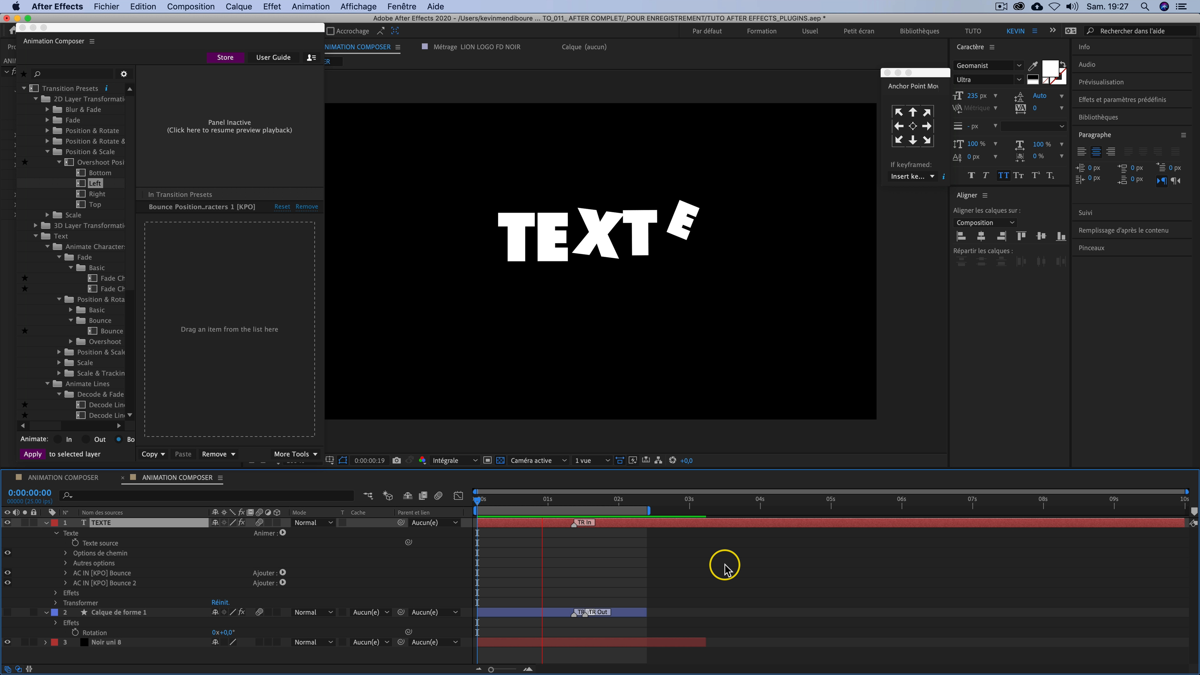 tuto after effect cc 2015