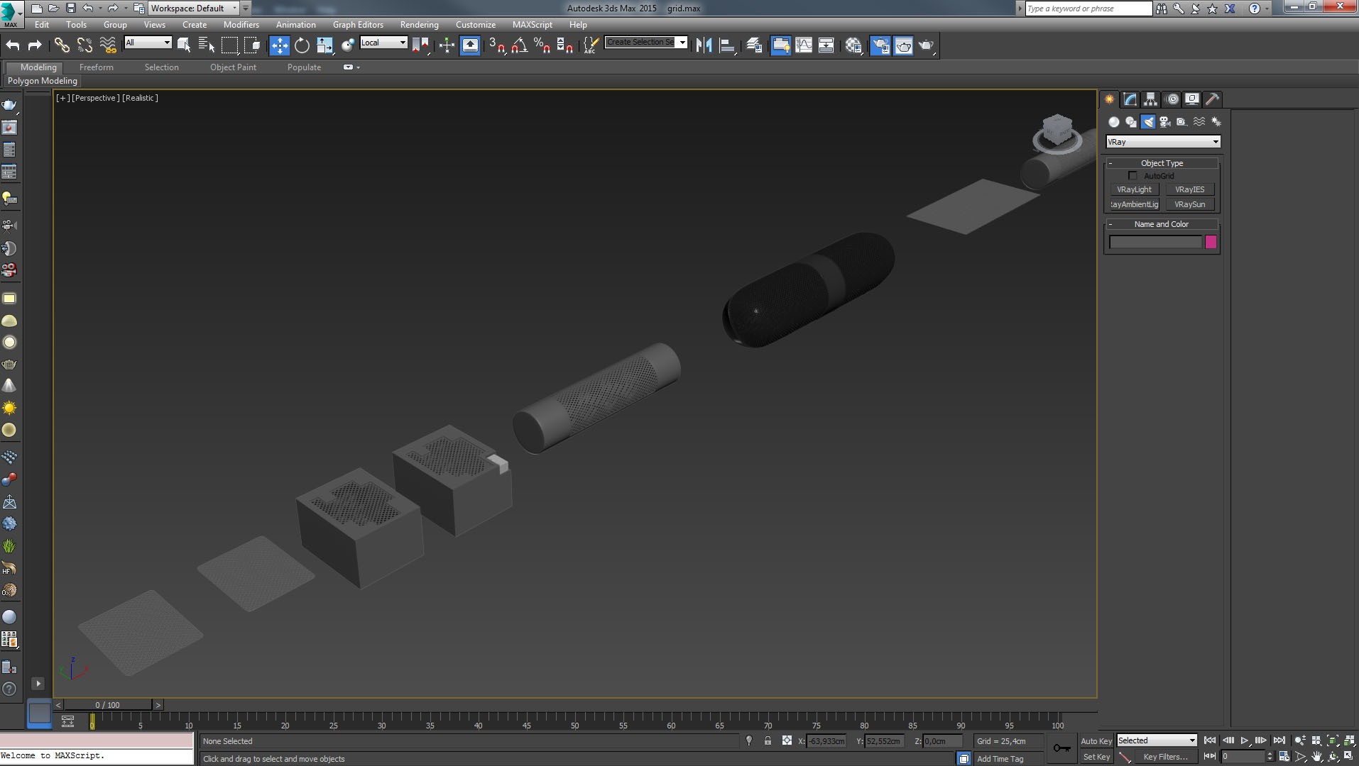 TUTO Apprenez la mod lisation de grille dans 3ds  Max  avec 