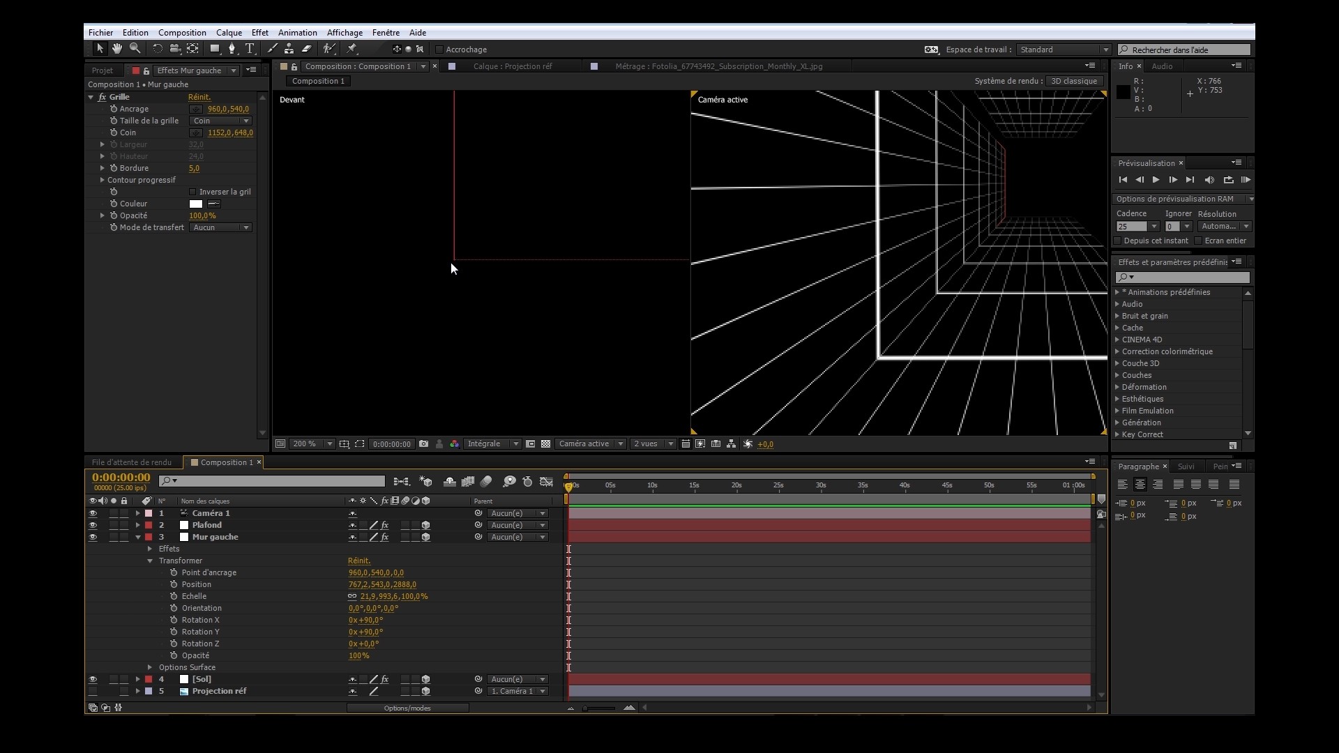 After effects maps. Isotropix Hardering.