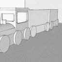 Sketchup Free - Création d'une locomotive
