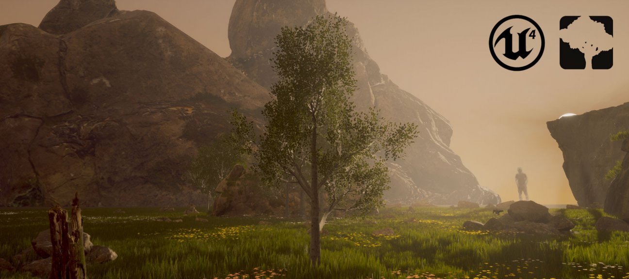 Gratuit : Végétation GAME READY Speedtree / Unreal Engine 4