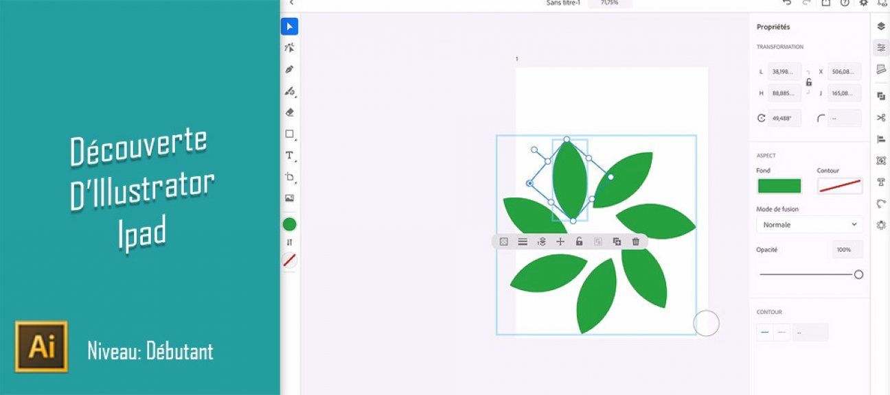 Découvrir Illustrator pour iPad de A à Z