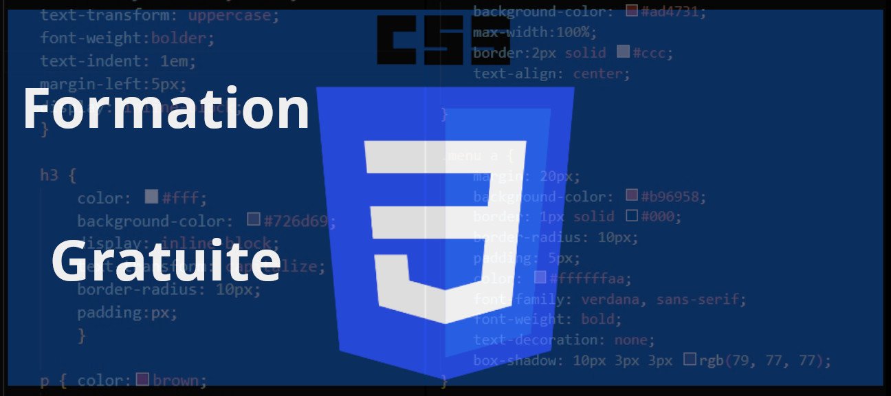 Programmation Web CSS - Module Gratuit