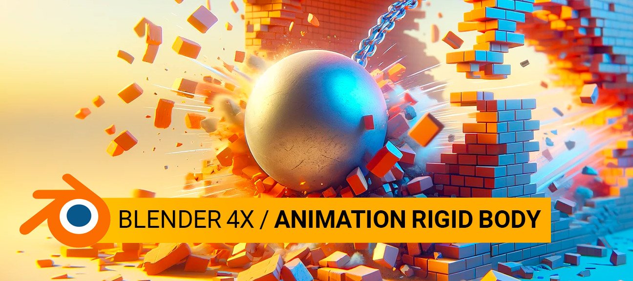 Blender 4.x - Animation - Rigid Body - Atelier 02