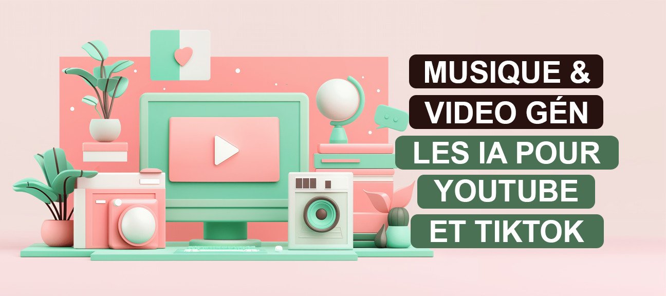IA pour YouTube et TikTok : Musique et Vidéo Générative