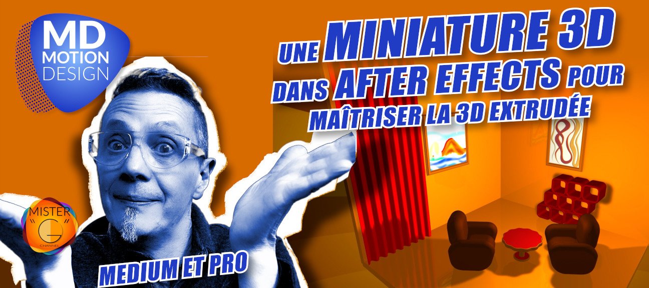 Gratuit : Créez un salon miniature 3D dans After Effects