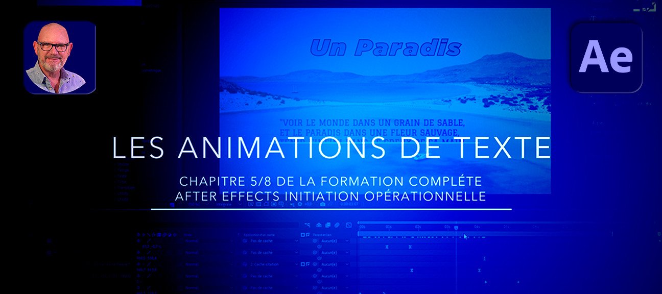 Les animations de texte dans After Effects (5/8)