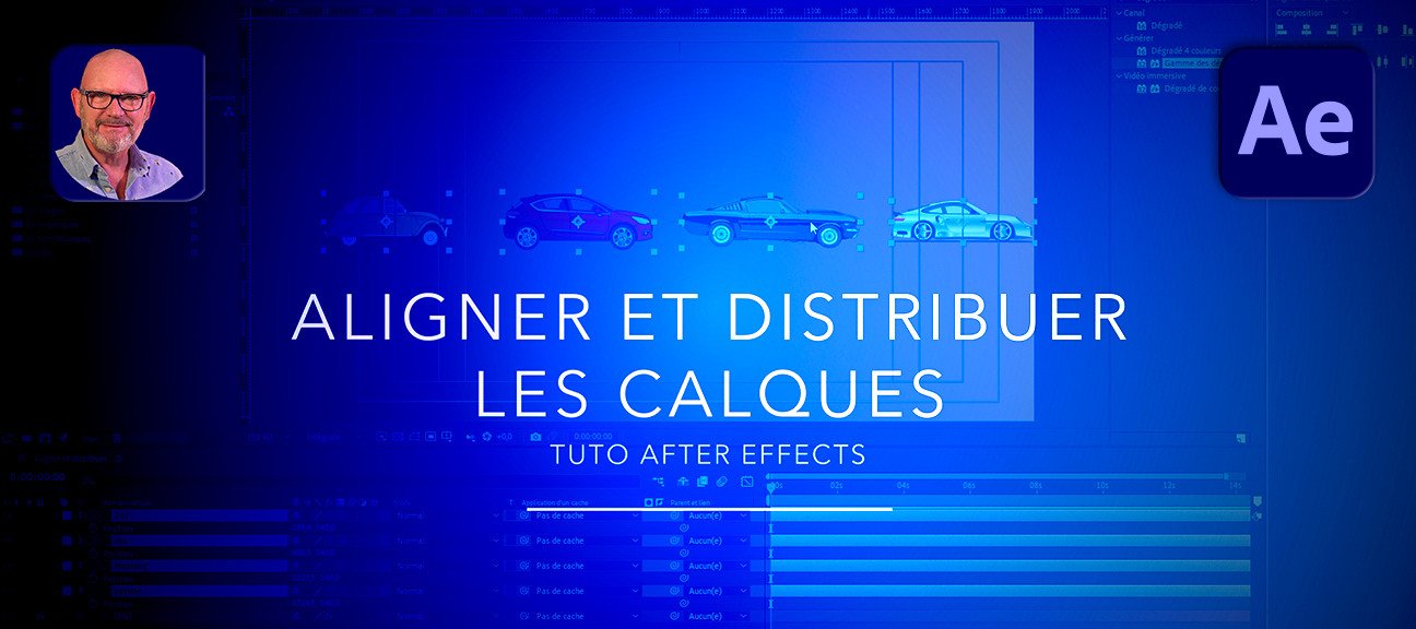 Gratuit Aligner et distribuer des calques dans After Effects