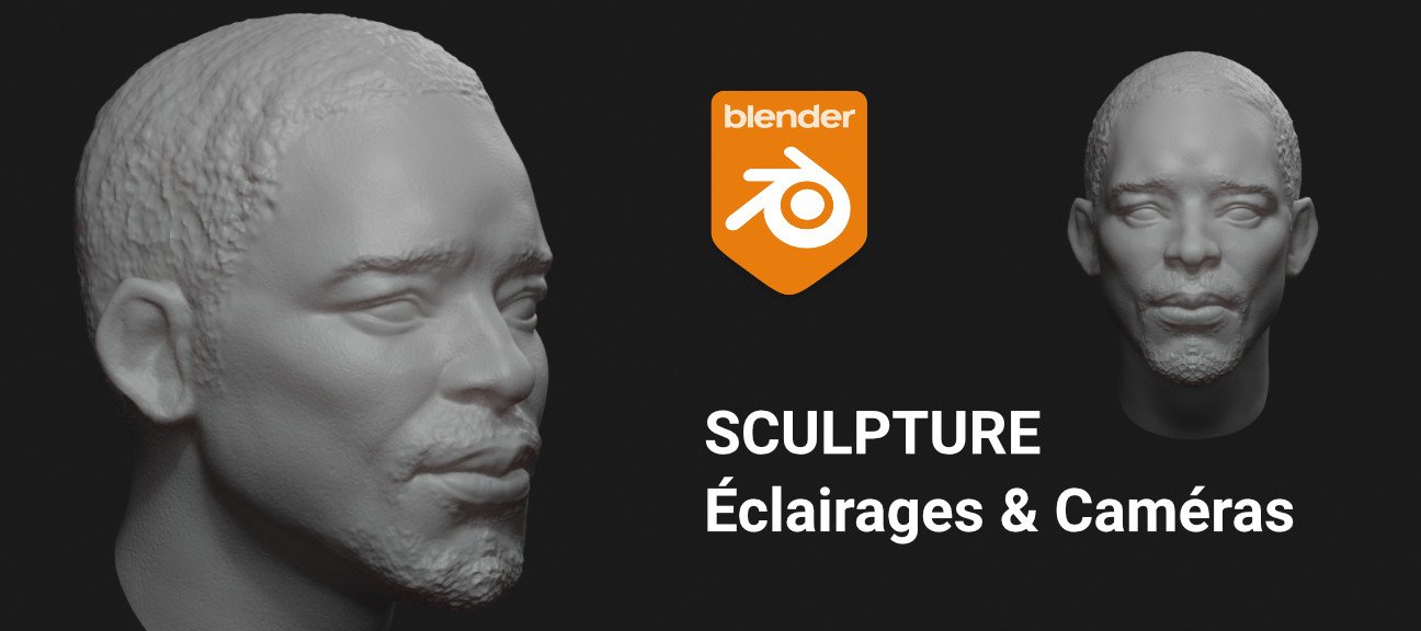 Blender - Eclairages et Caméras pour la sculpture