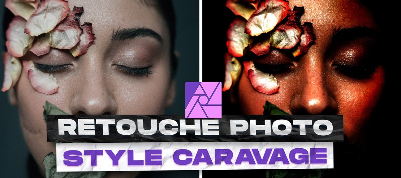 Gratuit Affinity Photo : Retouche photo style Caravage