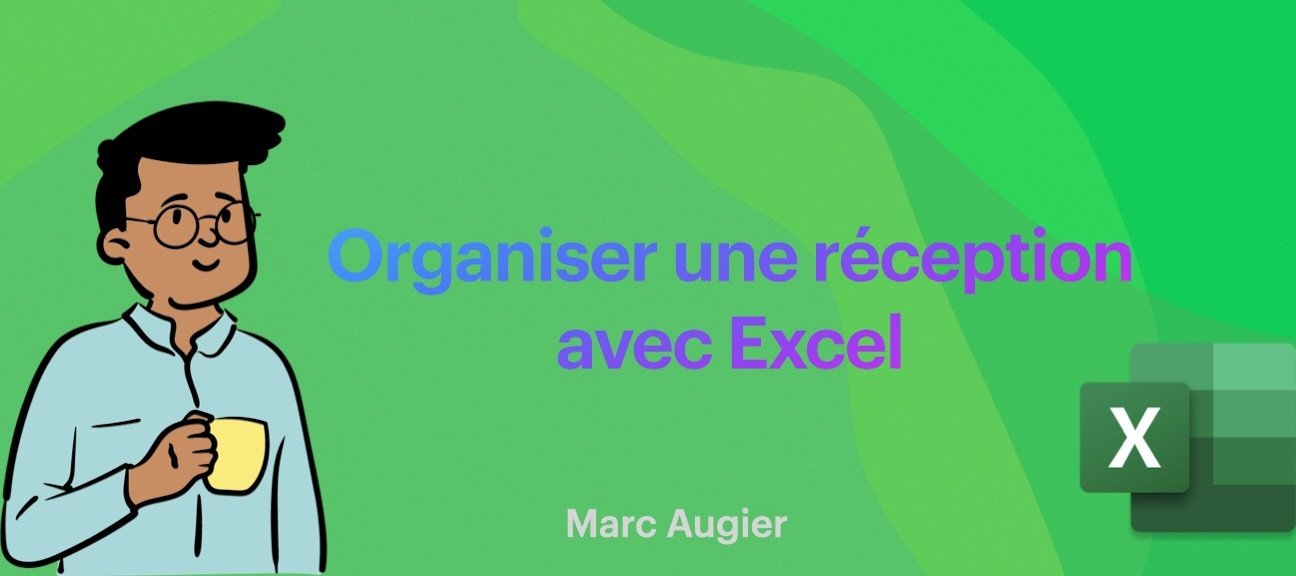 Gérez vos événements avec Excel