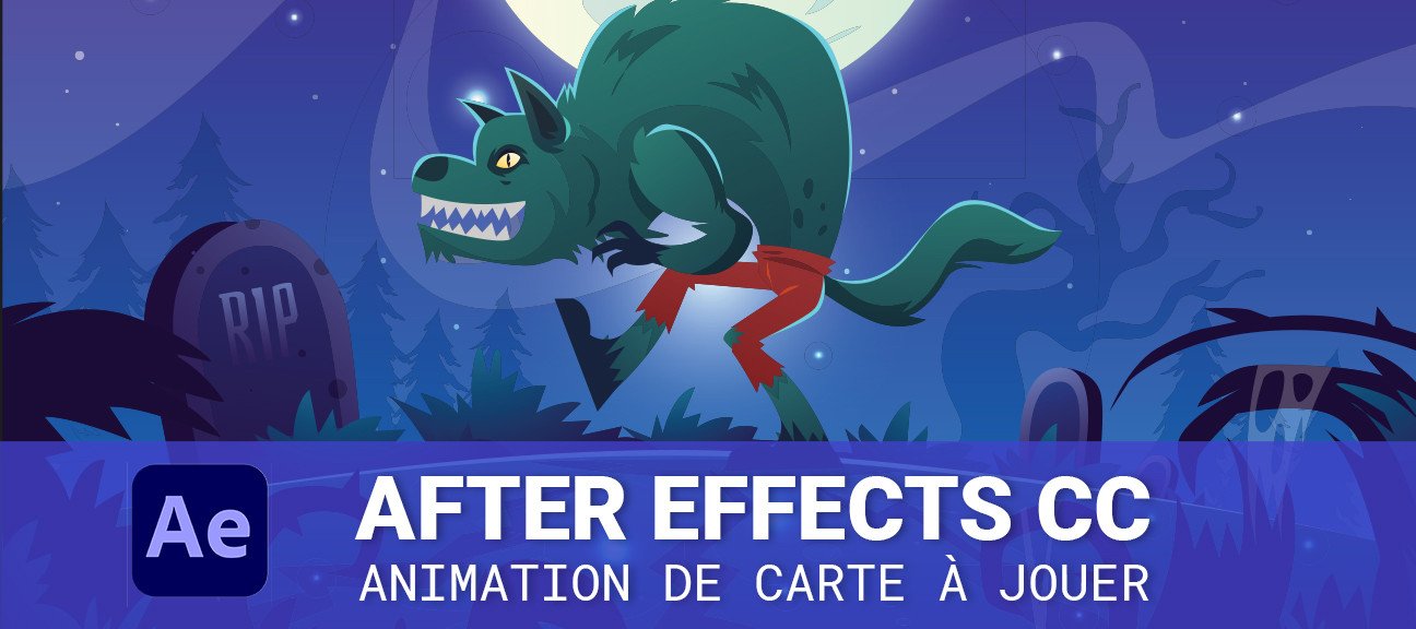 Animer une carte de jeu avec After Effects