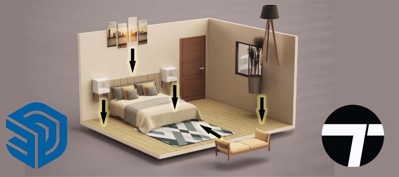 Gratuit : Créer une animation de construction de chambre en 3D