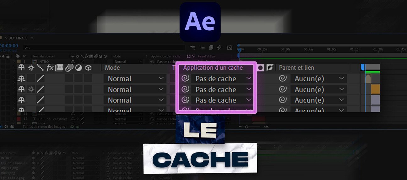 Gratuit : Comprendre les caches dans After Effects
