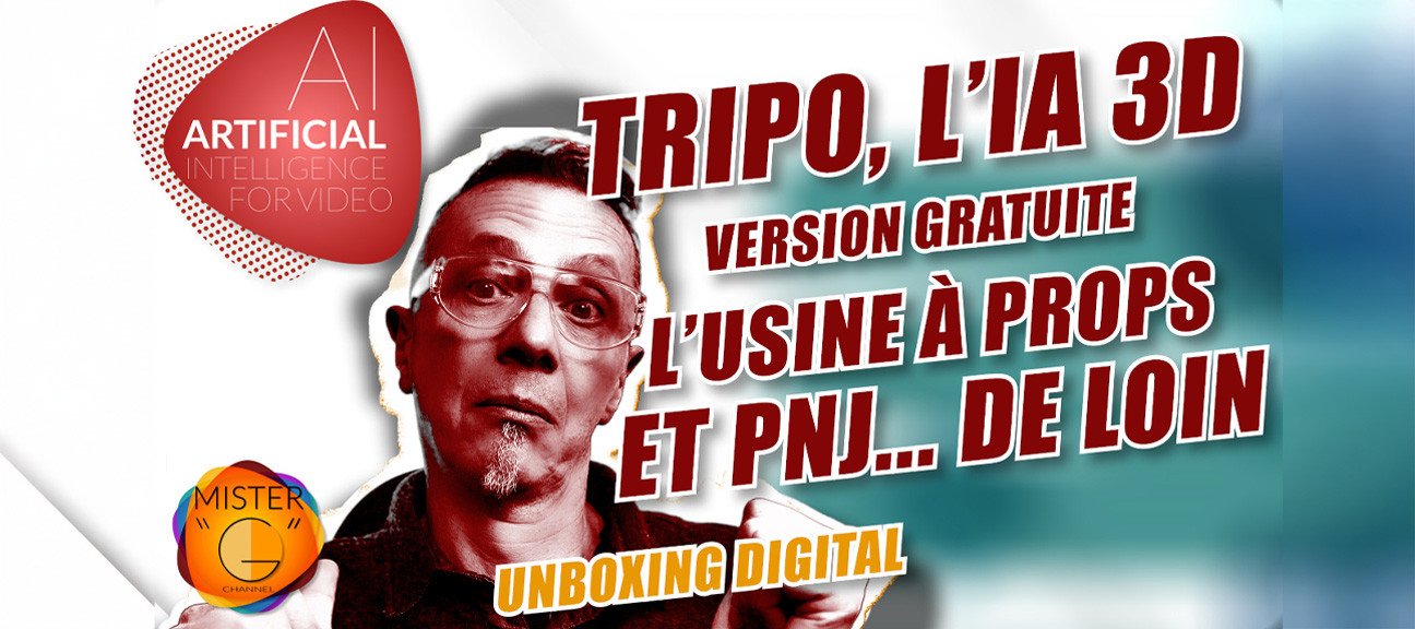 Gratuit : Découverte de Tripo IA pour générer vos modèles 3D