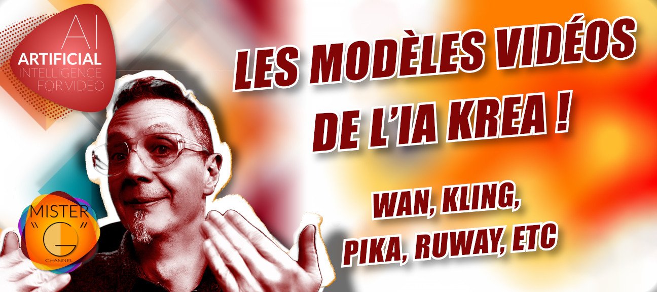 Gratuit IA KREA, Les modèles Vidéo : Wan, Pika, Kling, Hunyan, etc