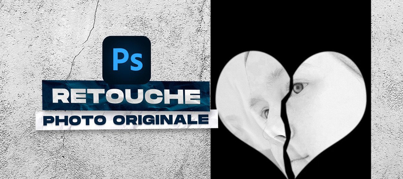 Retouche Photo en Noir et Blanc originale sur Photoshop