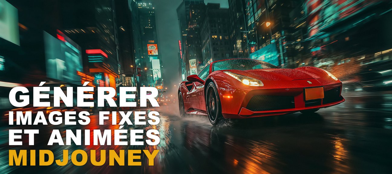 Générer des images fixes et animées avec Midjourney
