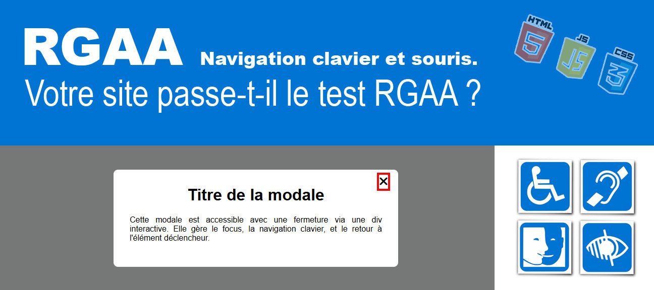 Navigation clavier et souris. Votre site passe-t-il le test RGAA ?
